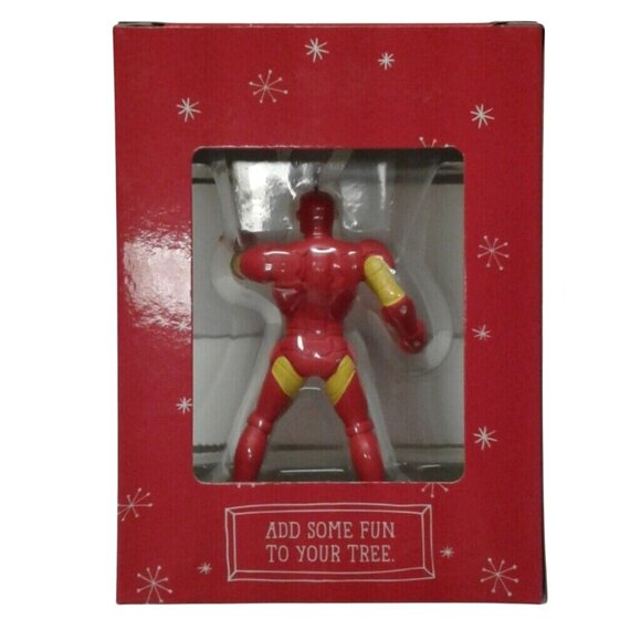 Hallmark Marvel Avengers Assemble Iron Man Christmas Tree Ornament Collectible - Picture 6 of 6